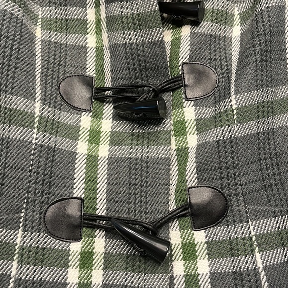 Plaid medium weight coat - Picture 3 of 4